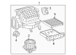 2001 Toyota Avalon Blend Door Actuator Diagram - 87106-07100