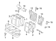 2013 Toyota Corolla Seat Cushion Diagram - 71651-02330