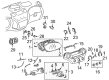 2002 Toyota Echo Instrument Cluster Diagram - 83800-52350