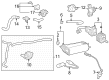 2014 Toyota Corolla Canister Purge Valve Diagram - 90910-AC004