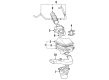 1993 Toyota Camry Mass Air Flow Sensor Diagram - 22250-62040