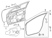 2018 Toyota Corolla iM Door Seal Diagram - 67862-12A80