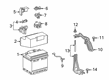 Toyota Car Batteries Diagram - 28800-25032