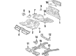 1991 Toyota Celica License Plate Diagram - 75082-20200