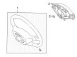 2003 Toyota Echo Steering Wheel Diagram - 45100-52070-E0