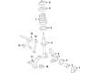 2003 Toyota Corolla Sway Bar Kit Diagram - 48811-12A60