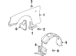 Toyota Supra Fender Diagram - 53801-14880