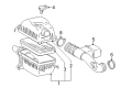 2003 Toyota Sequoia Air Intake Coupling Diagram - 17880-0F010