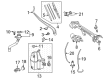 2021 Toyota Prius AWD-e Washer Pump Diagram - 85330-0E031