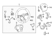 Scion Steering Wheel Diagram - 45100-21190-C0