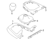 Toyota GR86 Shift Knob Diagram - SU003-08873