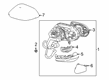 2020 Toyota Prius AWD-e Car Mirror Diagram - 87902-02070