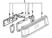 Toyota Celica Light Socket Diagram - 81555-14521