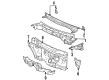 1995 Toyota Corolla Dash Panels Diagram - 55101-1A560