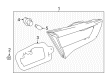 2018 Toyota Yaris Back Up Light Diagram - 81580-0D641