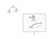 Toyota Prius Side Marker Light Diagram - 81731-30110