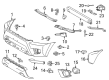 Toyota Bumper Diagram - 52119-04060