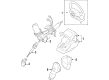 2011 Toyota Yaris Steering Column Diagram - 45200-52300