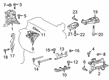 Toyota Corolla Shift Cable Diagram - 33820-02860