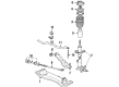 1984 Toyota Corolla Strut Housing Diagram - 48510-12480