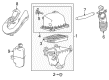 Toyota RAV4 Crankcase Breather Hose Diagram - 12261-36060