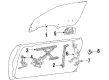 Toyota Celica Door Hinge Diagram - 68710-20080