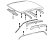 1995 Toyota Avalon Weather Strip Diagram - 62382-AC012