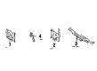 1985 Toyota Celica Radiator Support Diagram - 53205-14080