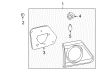 2013 Toyota Corolla Tail Light Diagram - 81580-02290