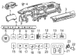 2023 Toyota Tundra Blower Control Switches Diagram - 55900-0C320