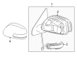 Scion xD Mirror Cover Diagram - 87915-12070-A0