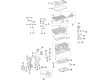 Toyota Corolla iM Engine Mount Diagram - 12372-37080