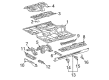 Toyota Solara Floor Pan Diagram - 58111-33903