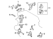 2019 Toyota Highlander Engine Mount Diagram - 12313-0V010