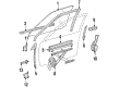 Toyota Corolla Window Regulator Diagram - 69820-12250