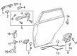 Toyota Venza Window Motor Diagram - 85710-12540