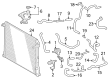 Toyota Mirai Radiator Diagram - 16550-77010