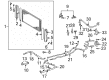 2005 Toyota MR2 Spyder Radiator Support Diagram - 16534-22010