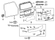 2007 Toyota RAV4 Weather Strip Diagram - 67881-0R010