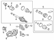 2019 Toyota RAV4 CV Boot Diagram - 04429-12040