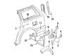 1992 Toyota Land Cruiser Fuel Door Diagram - 77350-60010