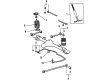 Toyota Corolla Sway Bar Link Diagram - 48802-12010