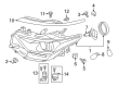 Scion iM Headlight Bulb Diagram - 90981-13089