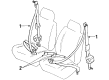 1993 Toyota 4Runner Seat Belt Diagram - 73210-35021-B0