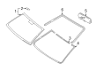 Toyota Yaris Windshield Diagram - 56101-52322