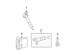 2012 Toyota Tundra Engine Control Module Diagram - 89661-0CM24