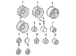 1991 Toyota 4Runner Spare Wheel Diagram - 42601-35510