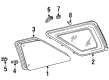 1990 Toyota 4Runner Weather Strip Diagram - 62741-89103