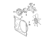 Toyota 4Runner Fan Shroud Diagram - 16711-50170