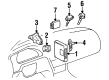 1999 Toyota Avalon Engine Control Module Diagram - 89661-07232-84